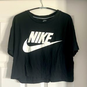 Nike Black & White Crop Top